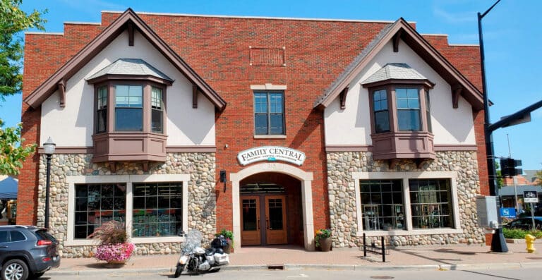 Holland, Michigan Family Central Bookstore Outside