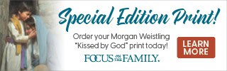 Order your Morgan Weistling "Kissed by God" print