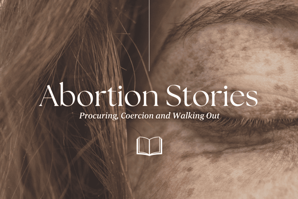 Hero Photo and Title of Abortion Stories Article